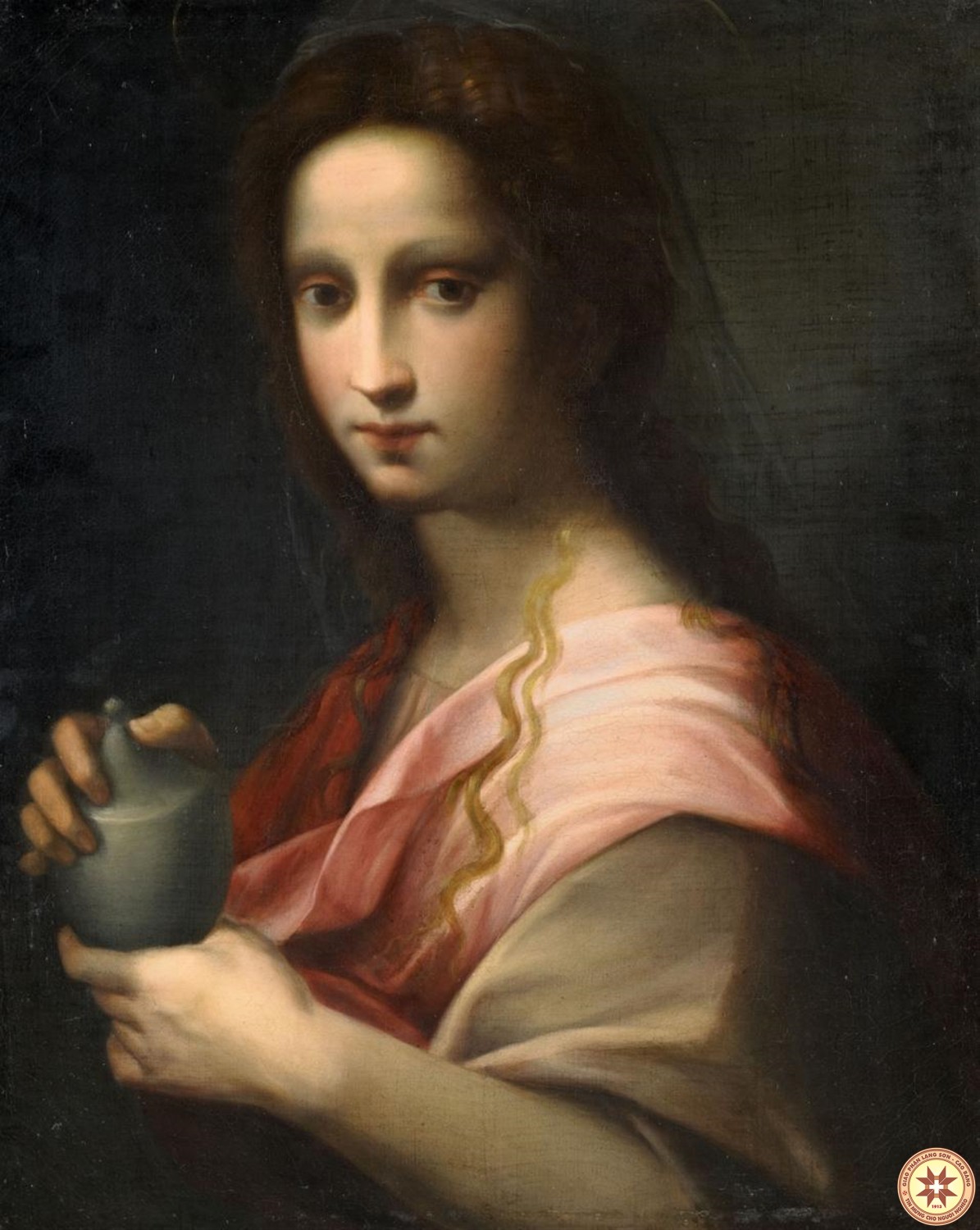 lempertz 1010 1007 old masters19th century domenico puligo circle or follower of saint mary magdalene hold