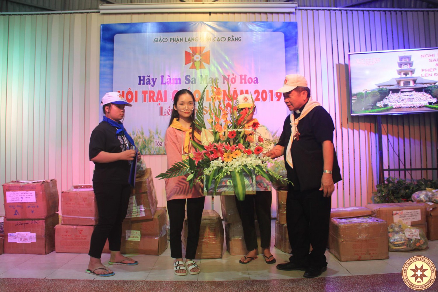 Bài cảm ơn của đại diện Trại sinh tham dự Hội trại Giáo lý 2019