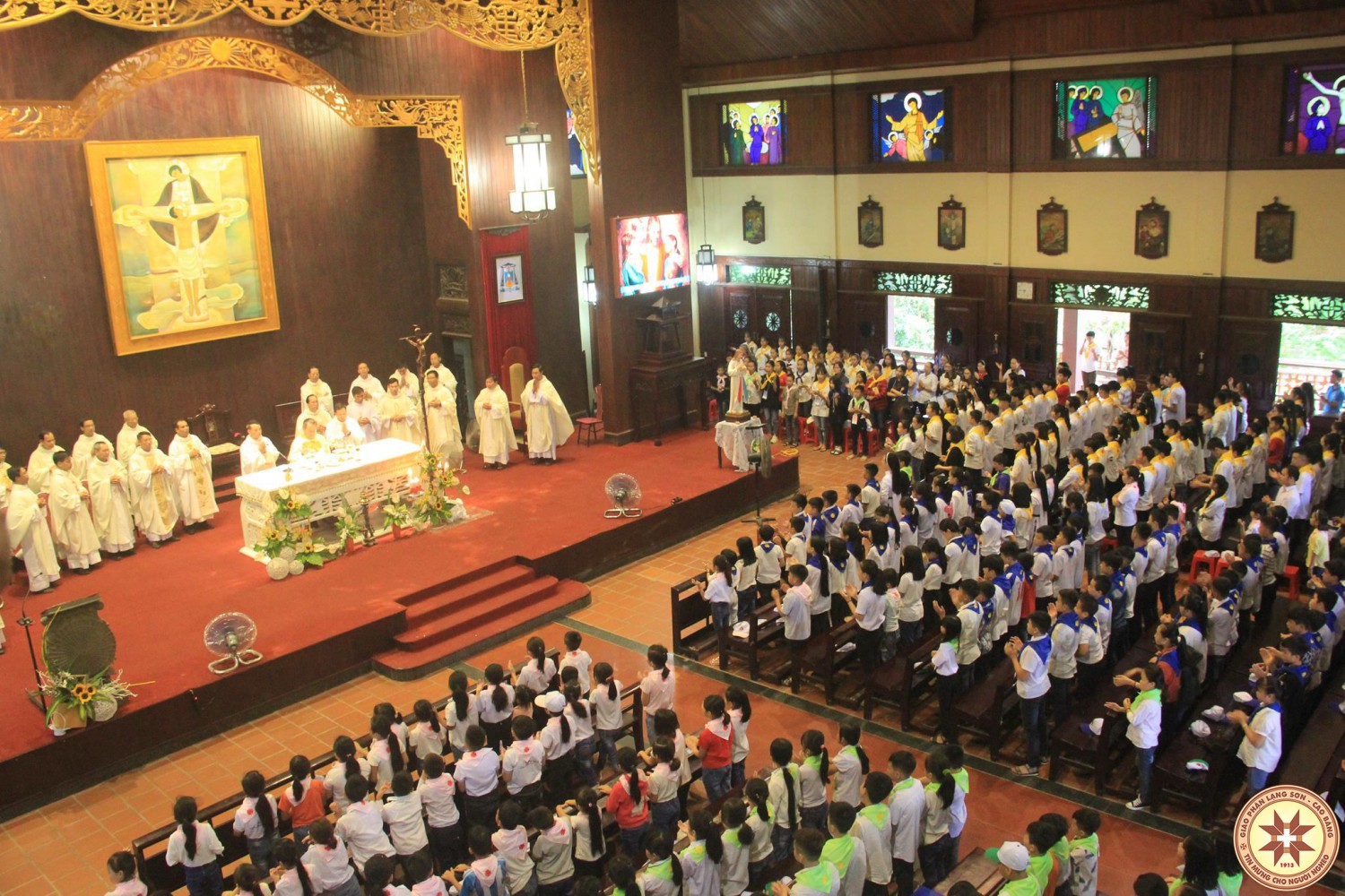 Nhật ký Hội trại Giáo lý 2019 (6): Thánh lễ cầu cho việc loan báo Tin Mừng