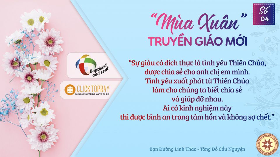 Mùa Xuân Truyền Giáo Mới: Số 04