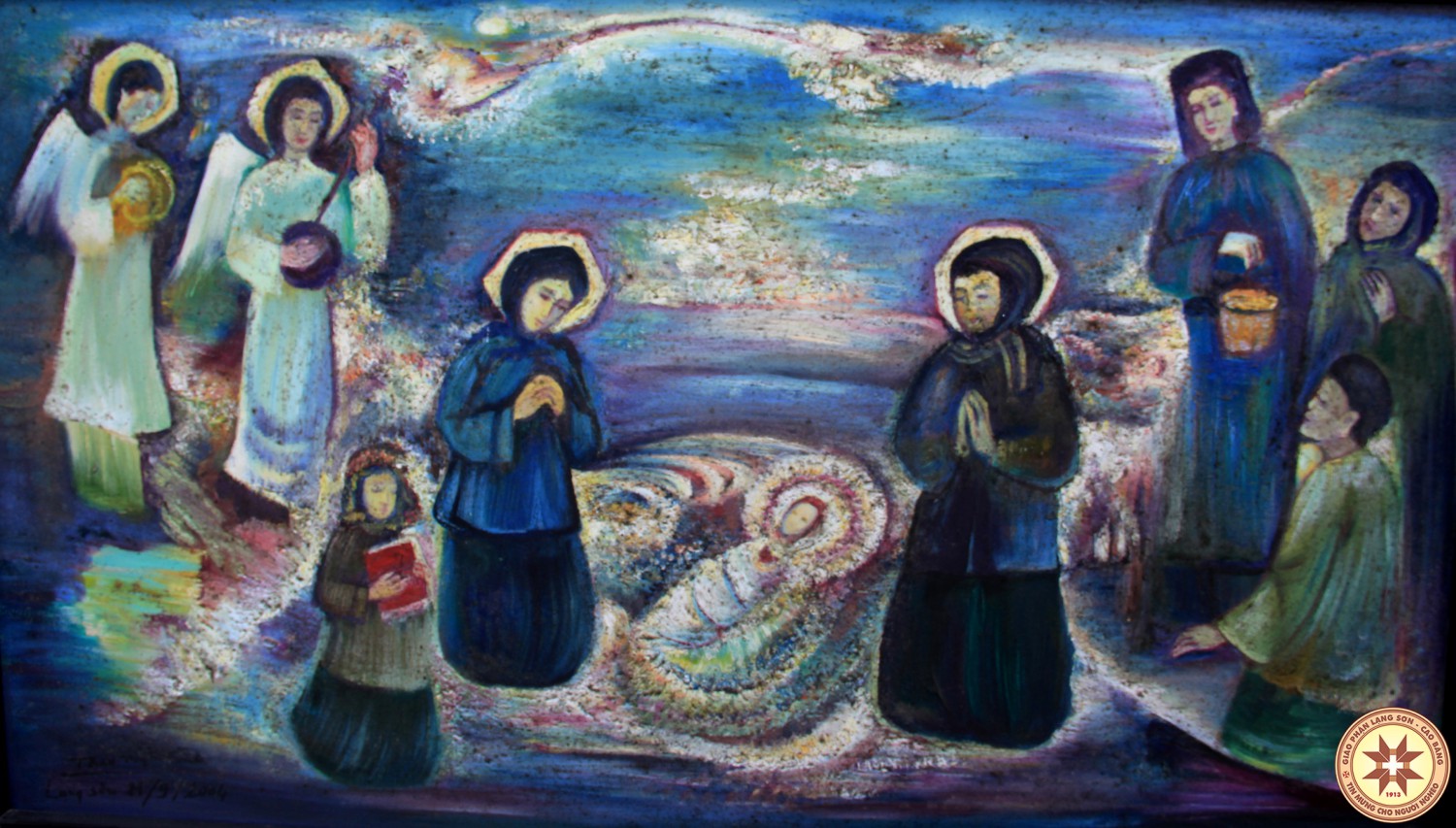 Thiệp mừng Lễ Chúa Giáng Sinh và Năm mới 2020