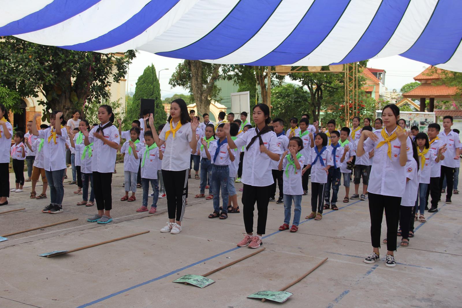 Giáo xứ Mỹ Sơn: Hội trại khai mạc Hè 2020 cho Thiếu nhi