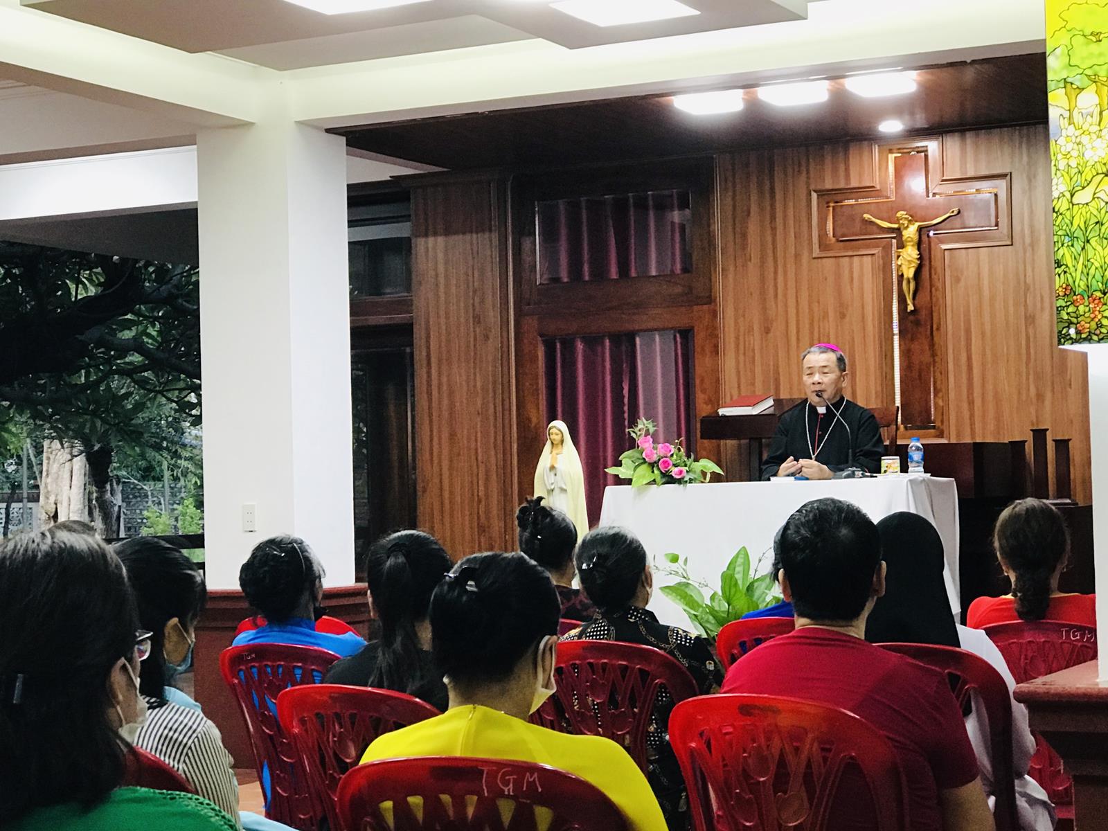 Ngày tĩnh tâm của giới hiền mẫu Giáo xứ Chính Tòa