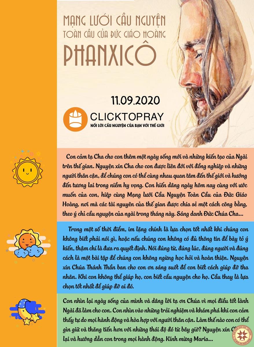 Tông đồ Cầu nguyện ngày 11/9