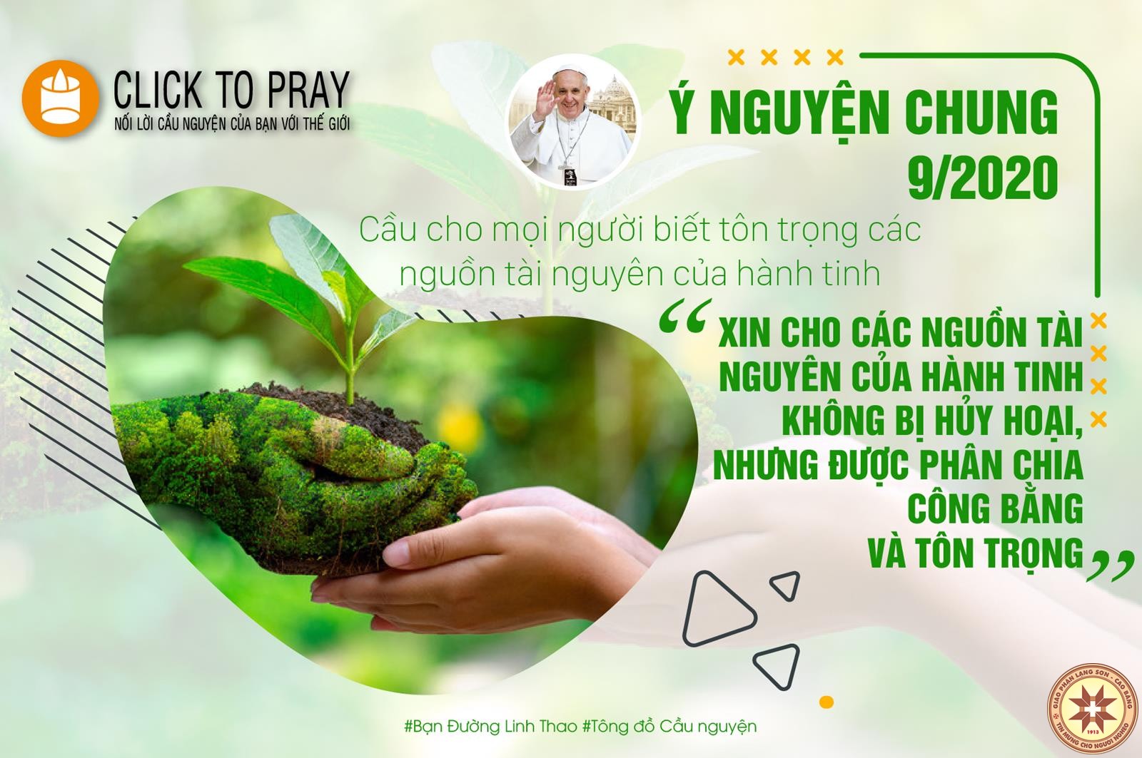 Ý cầu nguyện tháng 9 của Đức Thánh Cha Phanxicô