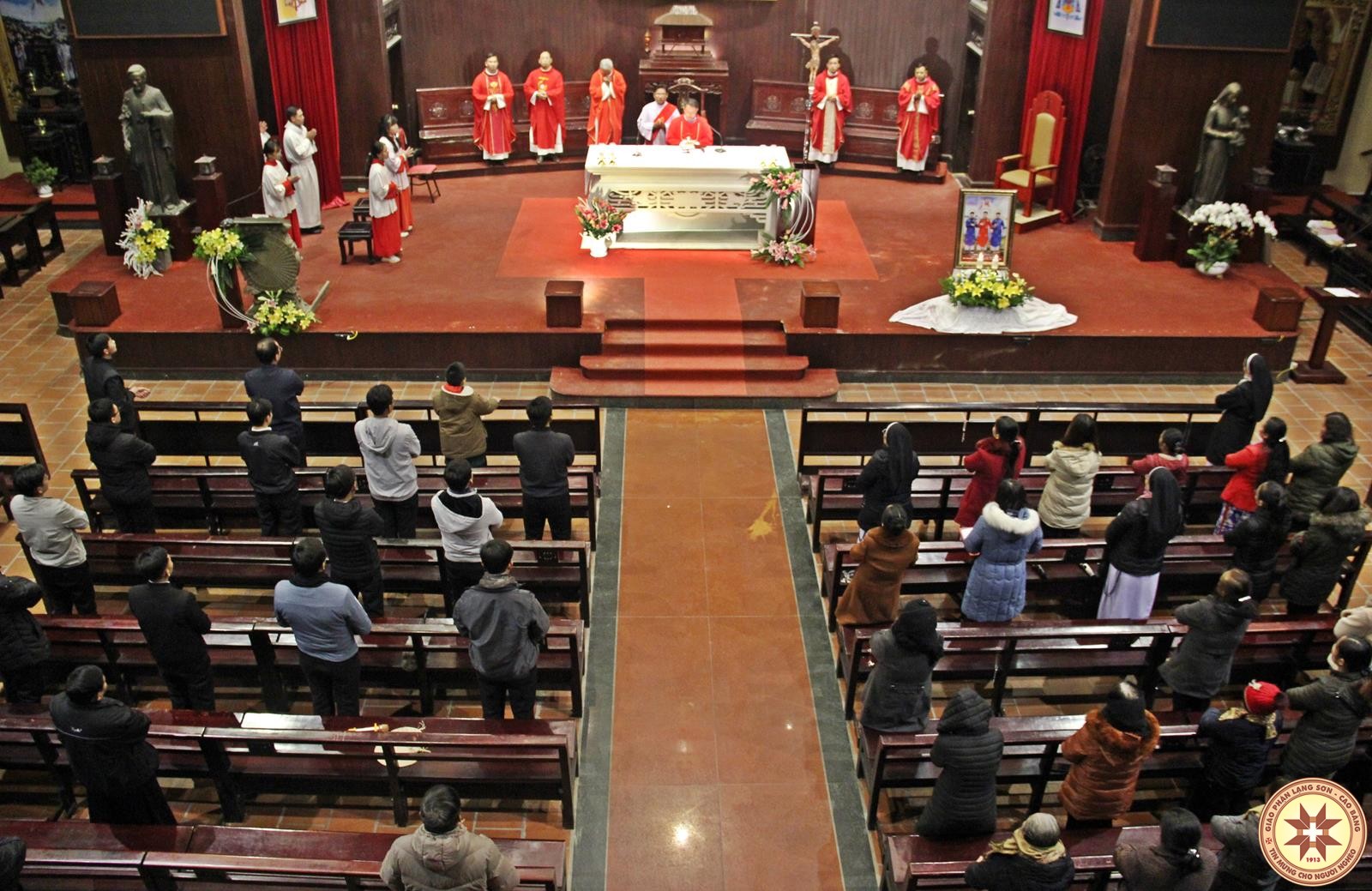 Giáo họ Tổ Sơn thuộc Giáo xứ Chính tòa mừng lễ quan thầy