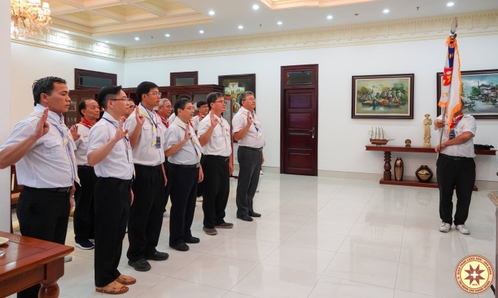 Họp mặt quý cha Tuyên úy và quý trưởng Tổng Liên đoàn Thiếu Nhi Thánh Thể