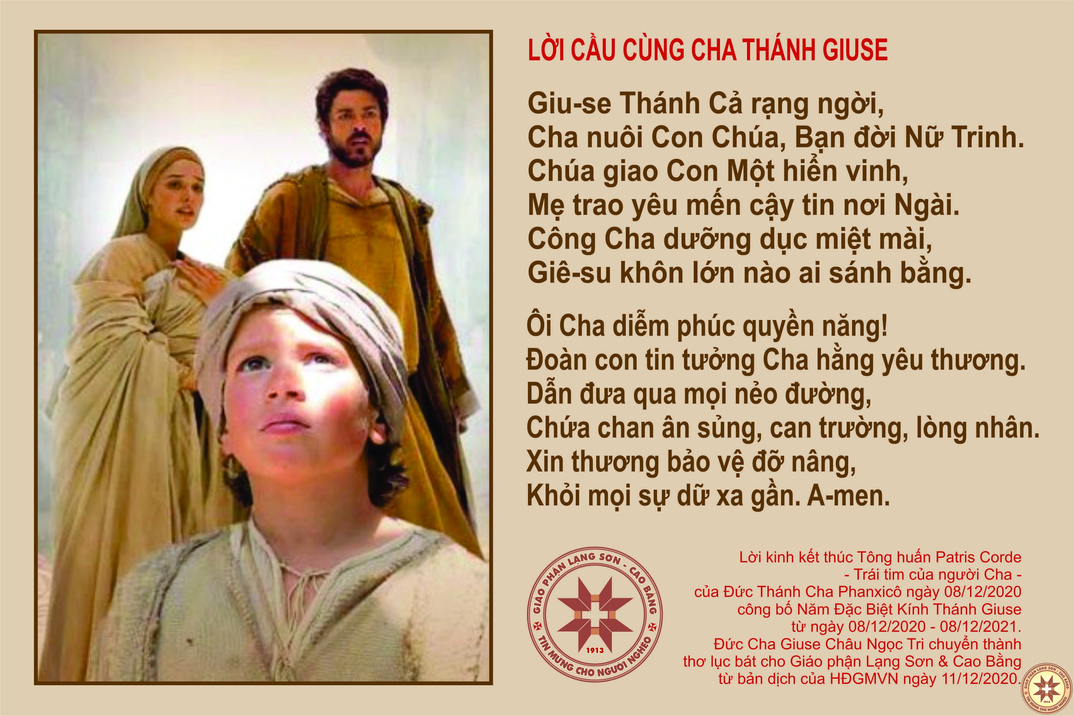 Kinh cầu cùng Ông Thánh Giuse trong Năm Thánh 2021