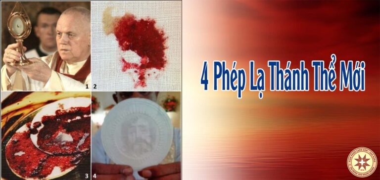 Bốn phép lạ Thánh Thể mới