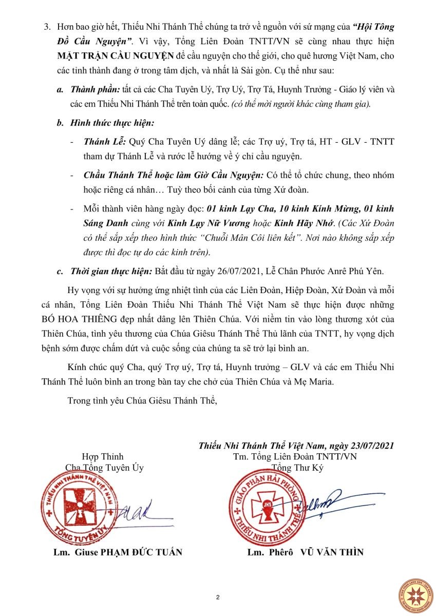 thieu nhi thanh the viet nam thu2
